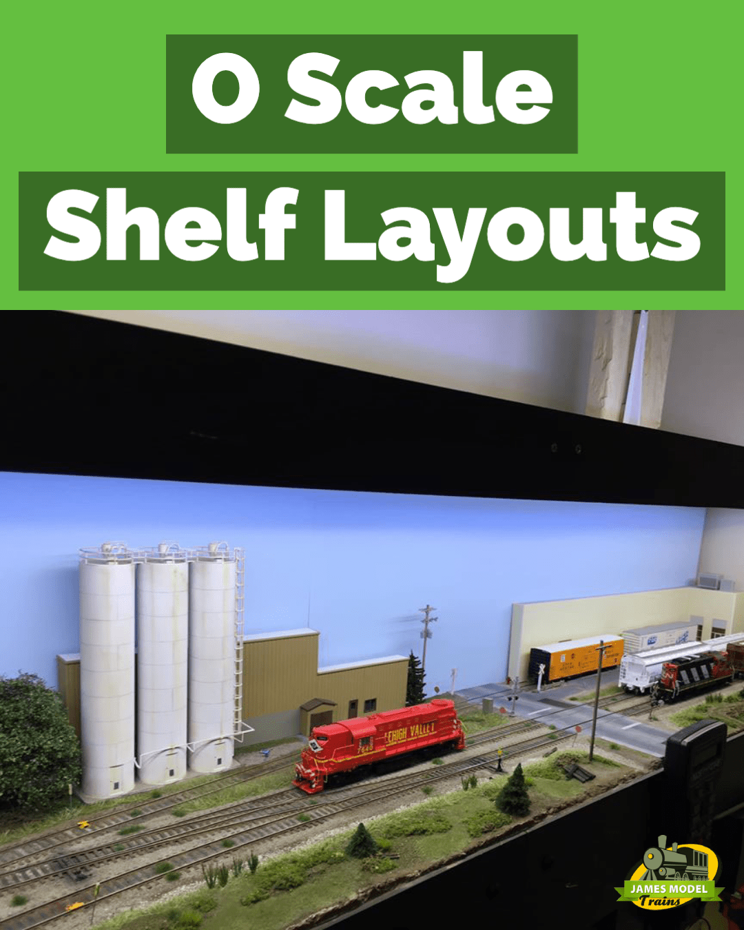 O scale cheap switching layout