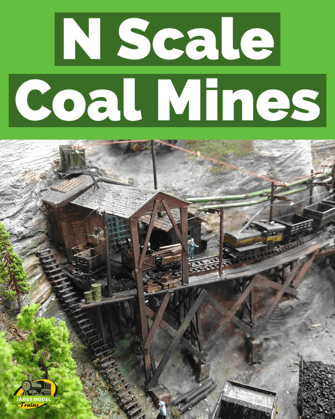 N Scale Coal Mine Layout - James Model Trains