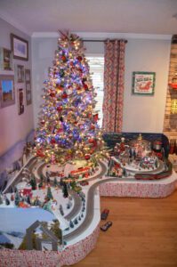 Christmas Tree Train Layouts Plans - James Model Trains